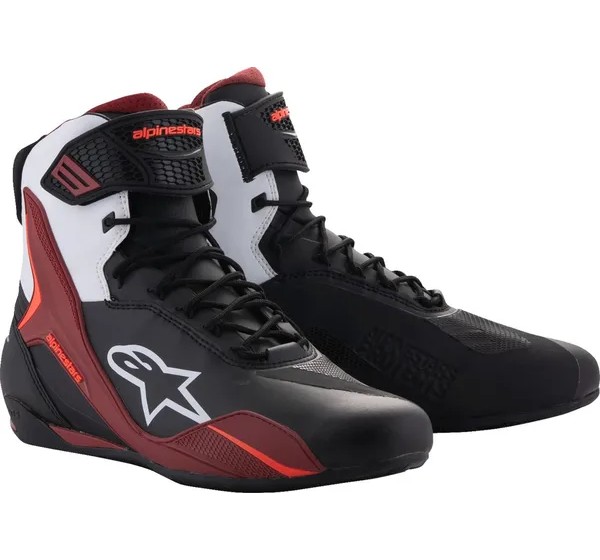ALPINESTARS (ROAD) Straße - SHOES FASTER-4 BK/WH/DK RD 13