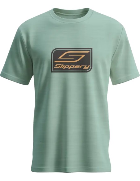 SLIPPERY T-Shirts, Poloshirts & Tanktops - TEE SLIPPERY CREST HEATHER DUS