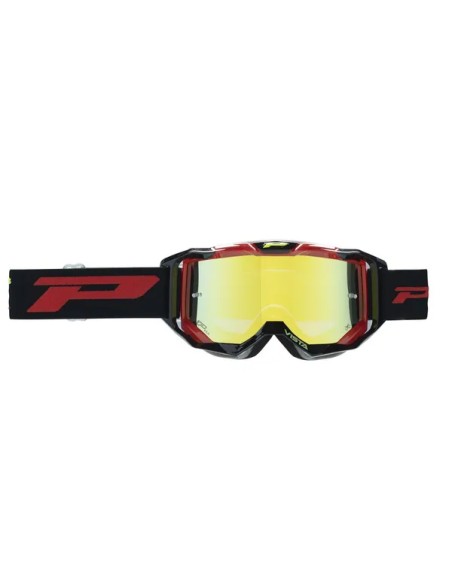PRO GRIP Motorradbrillen - GOGGLE PRO GRIP VISTA BLACK-RE