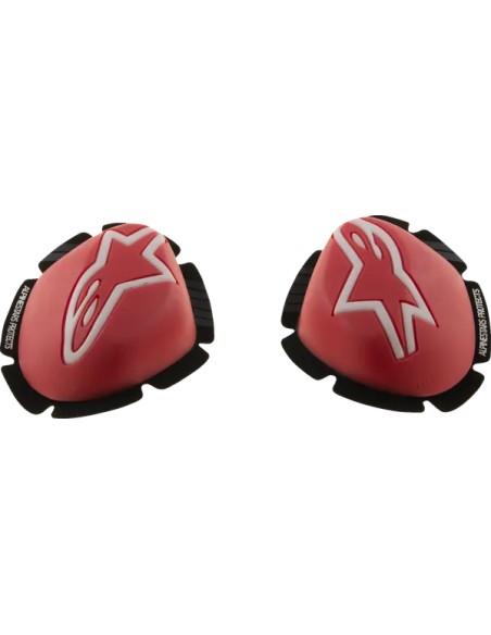 ALPINESTARS (ROAD) Knieprotektoren - SLIDER KNEE GP TECH RED WHITE