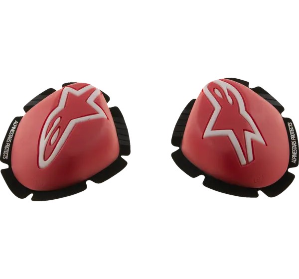 ALPINESTARS (ROAD) Knieprotektoren - SLIDER KNEE GP TECH RED WHITE