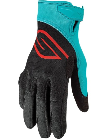 SLIPPERY Watercraft - GLOVE CIRCUIT BK/AQ 2X
