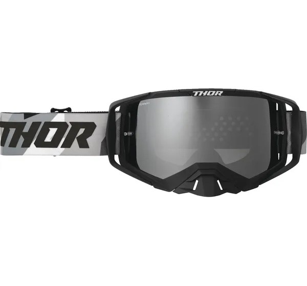 THOR Motorradbrillen - GOGGLE ACTIVATE BRAVE BLACK