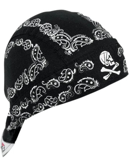 ZAN HEADGEAR Kopf- & Halsbedeckungen - FLYDANNA BLACK PAISLEY