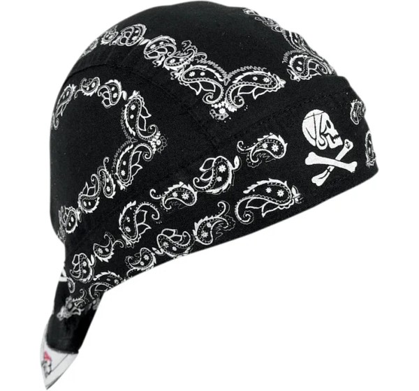 ZAN HEADGEAR Kopf- & Halsbedeckungen - FLYDANNA BLACK PAISLEY