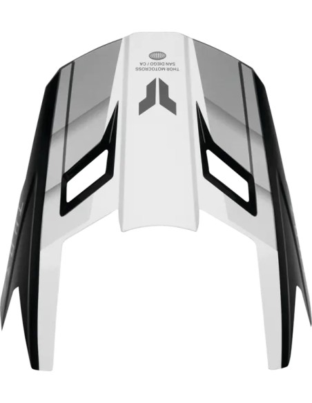 THOR Ersatzteile - VISOR KIT FLEET DEFY BK/WH L-2