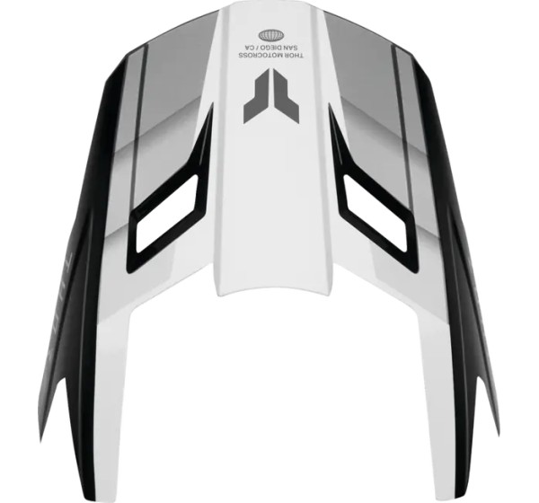 THOR Ersatzteile - VISOR KIT FLEET DEFY BK/WH L-2