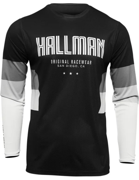 THOR-HALLMAN Jerseys - JRSY DIFFER DRFT BK/WH 3X