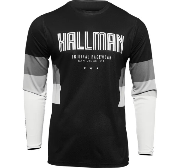 THOR-HALLMAN Jerseys - JRSY DIFFER DRFT BK/WH 3X