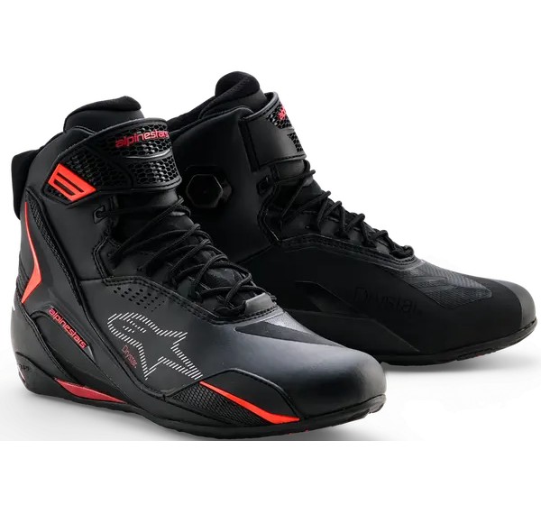 ALPINESTARS (ROAD) Straße - SHOES FASTER-4 DS BLACK/RIO RE