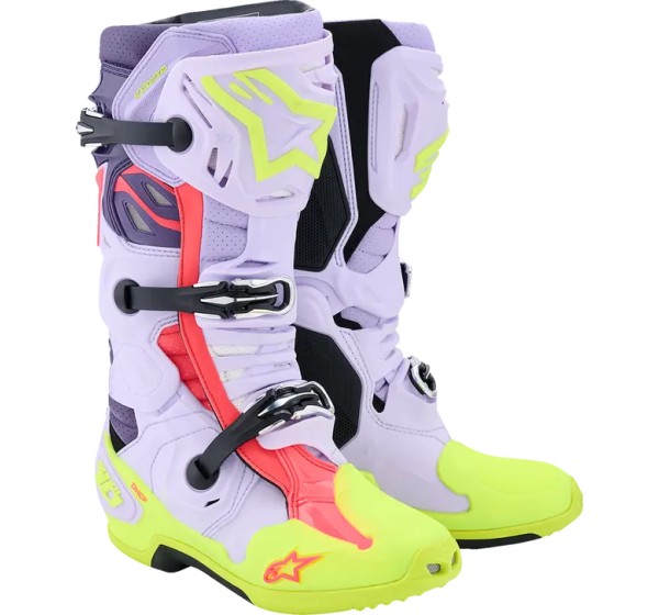 ALPINESTARS(MX) Offroad - BOOT TECH 10 S-VENTED PURPLE/Y