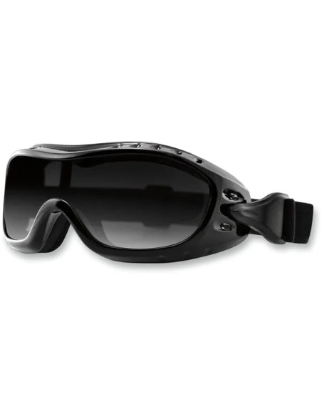BOBSTER Motorradbrillen - GOGGLE OTG NIGHT HAWK BLACK W/