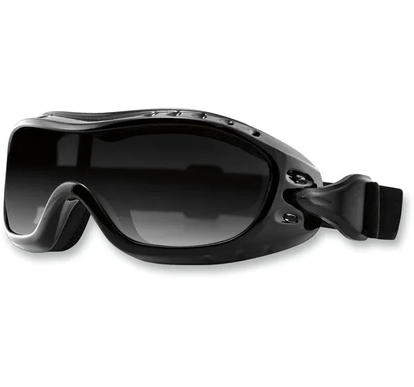 BOBSTER Motorradbrillen - GOGGLE OTG NIGHT HAWK BLACK W/
