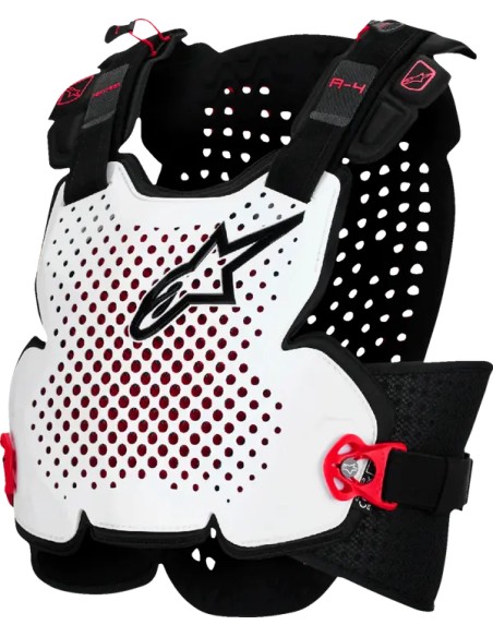 ALPINESTARS(MX) Brust- und Rückenprotektoren - ROOST GRD A-4 PLASMA BLK/RED/W