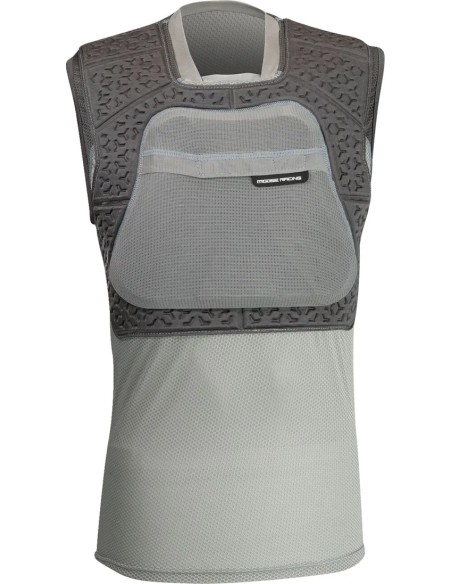 MOOSE OFFROAD SOFT-GOODS Brust- und Rückenprotektoren - GUARD XC1 VEST GY 2XL/3XL
