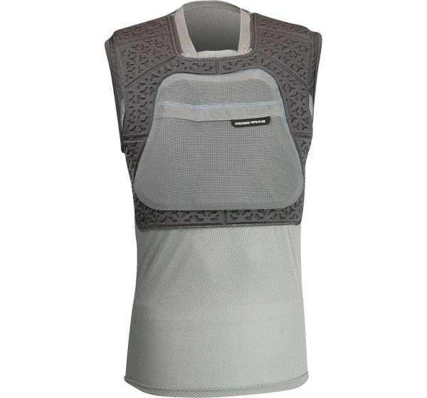 MOOSE OFFROAD SOFT-GOODS Brust- und Rückenprotektoren - GUARD XC1 VEST GY 2XL/3XL