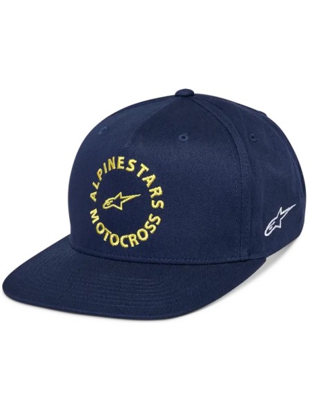 ALPINESTARS (CASUALS) Kopf- & Halsbedeckungen - HAT FLT BILL SNAPBACK MX NAVY