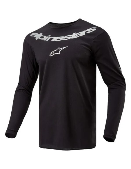 ALPINESTARS(MX) Jerseys - JERSEY F-GRAPH BLK/SILV 3X