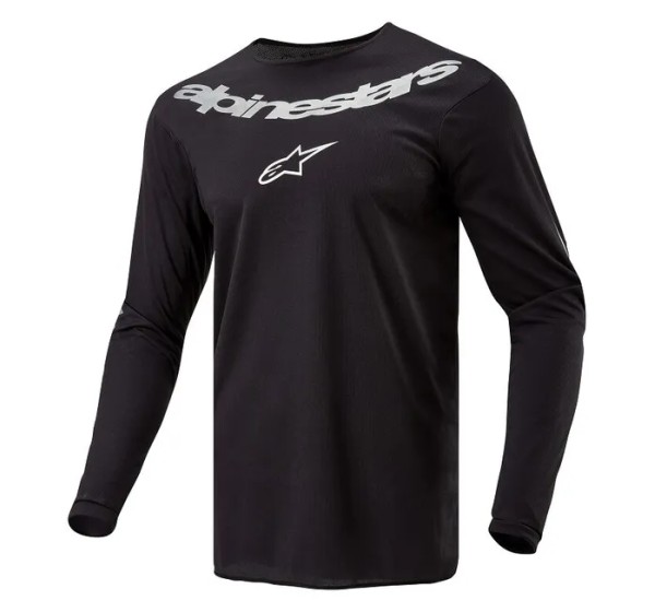 ALPINESTARS(MX) Jerseys - JERSEY F-GRAPH BLK/SILV 3X