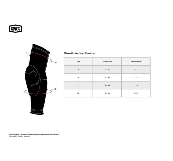 100% MTB Ellbogenprotektor - Einbaubeispiel