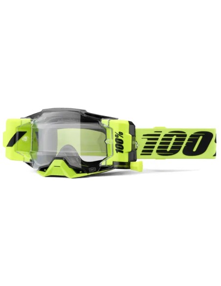 100% Motorradbrillen - GOGGLE ARMEGA FORECAST NEON YE