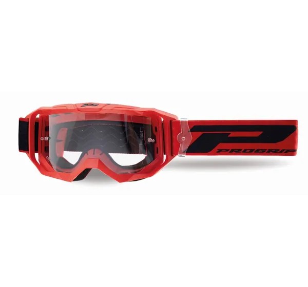 PRO GRIP Motorradbrillen - GOGGLE PRO GRIP VISION GO RED