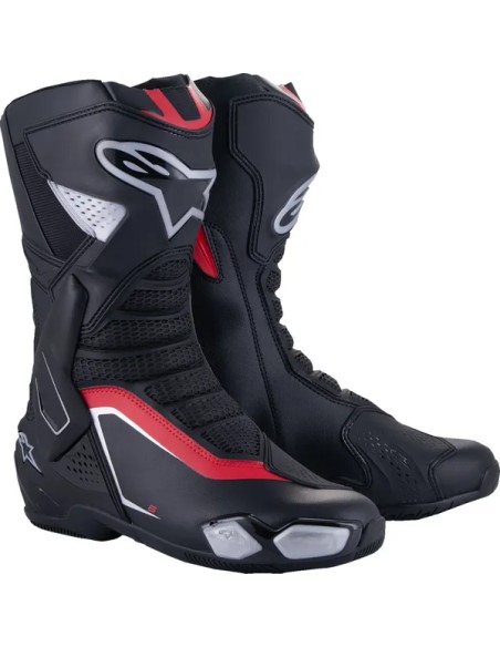ALPINESTARS (ROAD) Straße - BOOTS SMX-6 V3 BK/SI/RD 48