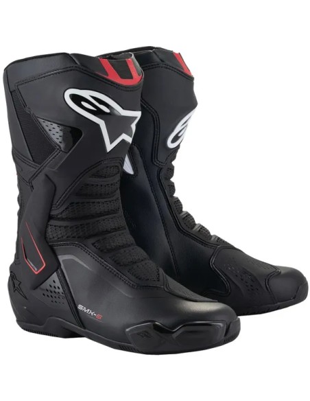 ALPINESTARS (ROAD) Straße - BOOTS SMX-6 V3 BK/WH/RD 48