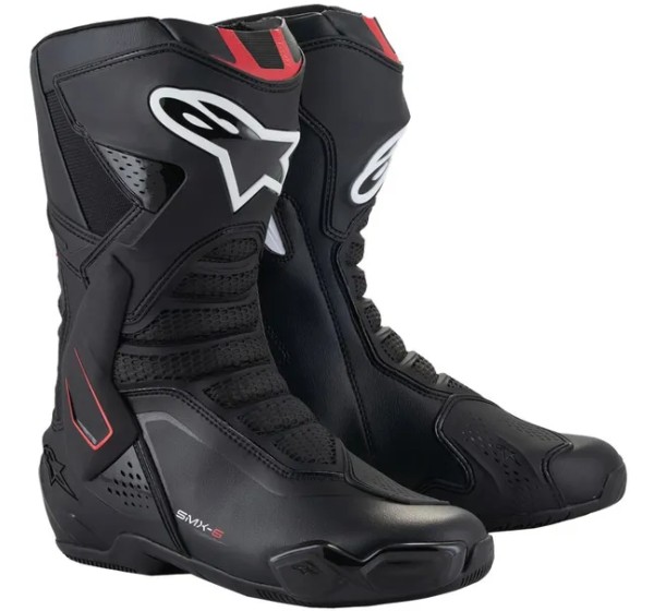 ALPINESTARS (ROAD) Straße - BOOTS SMX-6 V3 BK/WH/RD 48