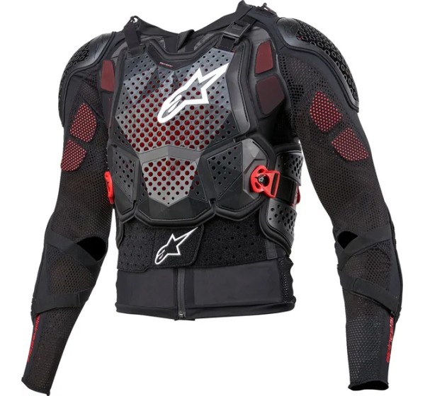 ALPINESTARS(MX) Brust- und Rückenprotektoren - JACKET BIO TECH V3 B/W/R 2X