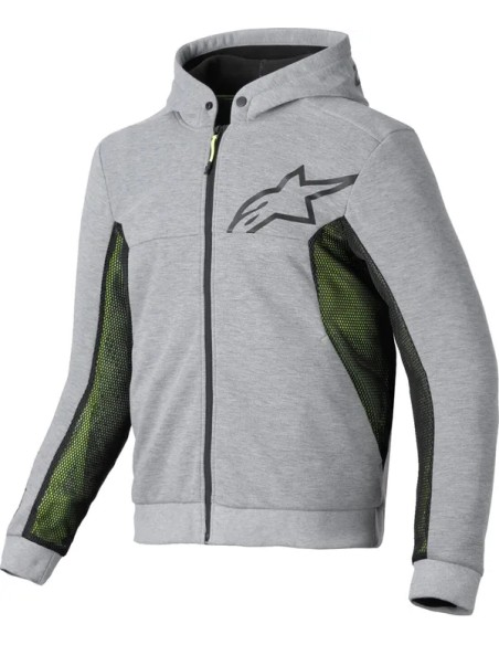 ALPINESTARS (ROAD) Jacken - JACKET/HOODIE CHROME AIR GRY/B
