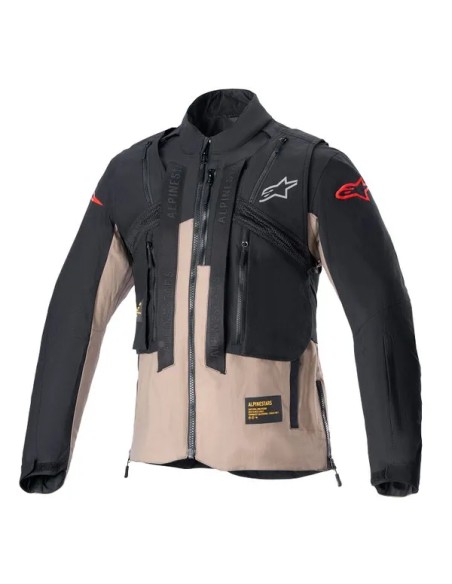 ALPINESTARS(MX) Westen & Jacken - JACKET TECHDURA BLK/BR M