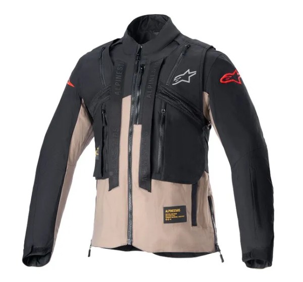 ALPINESTARS(MX) Westen & Jacken - JACKET TECHDURA BLK/BR M