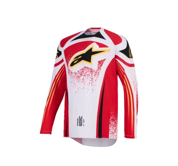 ALPINESTARS(MX) Jerseys - JERSEY TECHSTAR NOMUR GRAY/RED