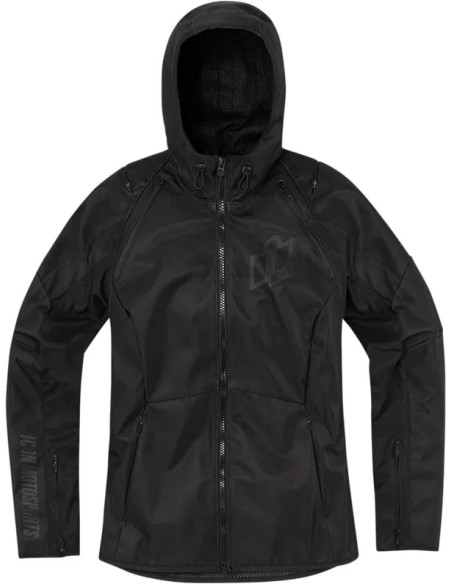 ICON Hoodies, Sweatshirts & Jacken - JACKET WM AIRFORM CE BLACK 2X