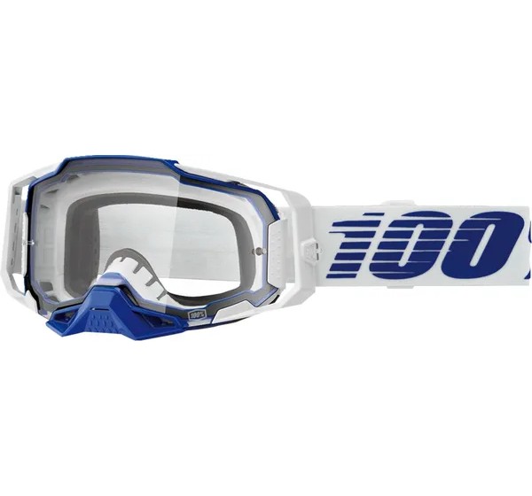 100% Motorradbrillen - GOGGLE ARMEGA BLUE CLR
