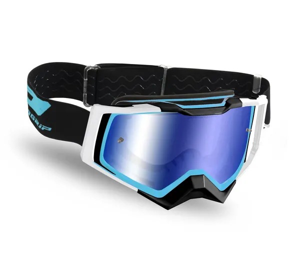 PRO GRIP Motorradbrillen - GOGGLES 3309 RAPID BRW/MIR RD