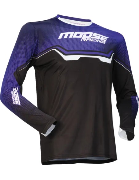 MOOSE OFFROAD SOFT-GOODS Jerseys - JERSEY YOUTH QUALIFIER PURPLE/