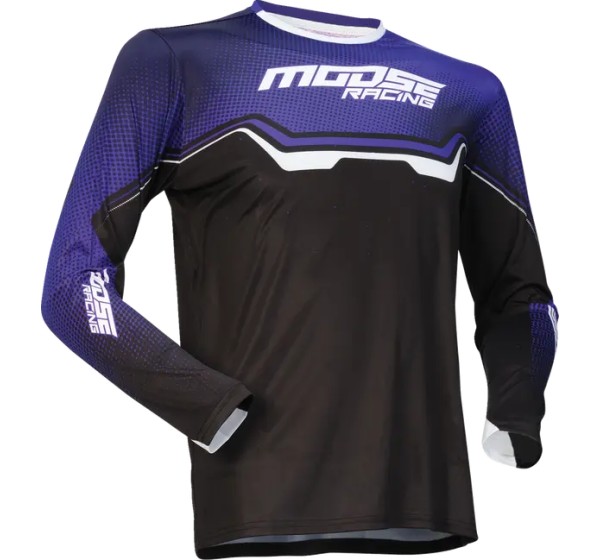 MOOSE OFFROAD SOFT-GOODS Jerseys - JERSEY YOUTH QUALIFIER PURPLE/