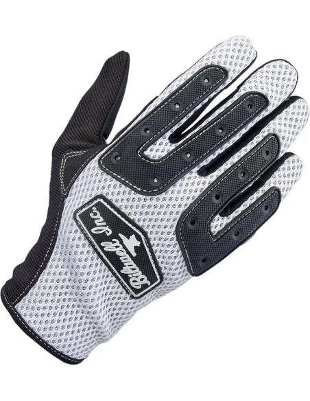 BILTWELL Straße - GLOVES ANZA WHT/BLK XXL