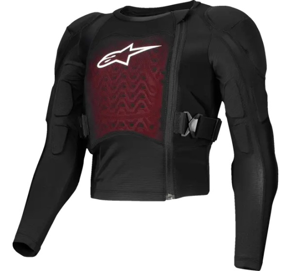 ALPINESTARS(MX) Brust- und Rückenprotektoren - JACKET YTH BIO-PLASMA LT BLK/W