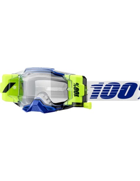 100% Motorradbrillen - GOGGLE ARMEGA FORECAST BLUE CL