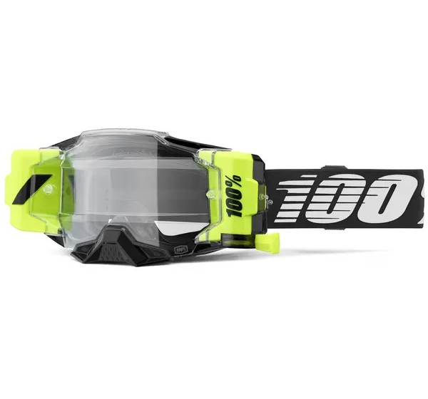 100% Motorradbrillen - GOGGLE ARMEGA FORECAST BLK CLR