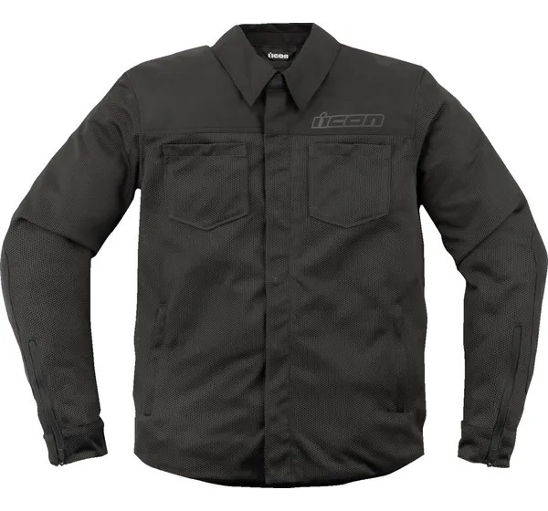 ICON Hoodies, Sweatshirts & Jacken - JACKET UPSTATE MESH CE GREEN S