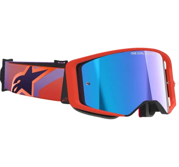 ALPINESTARS GOGGLES Motorradbrillen - GOGGLE SUPERTECH CORP CORAL/PU