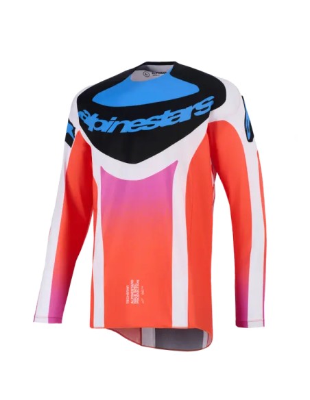 ALPINESTARS(MX) Jerseys - JERSEY TECHSTAR KNIF GRAY/OR/B