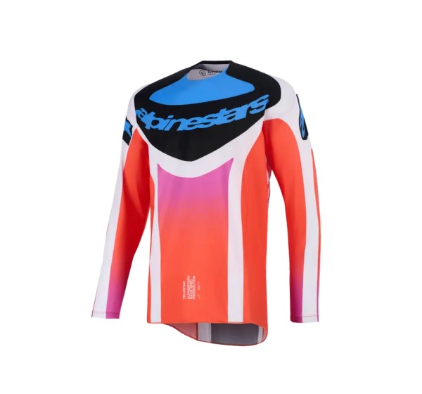 ALPINESTARS(MX) Jerseys - JERSEY TECHSTAR KNIF GRAY/OR/B