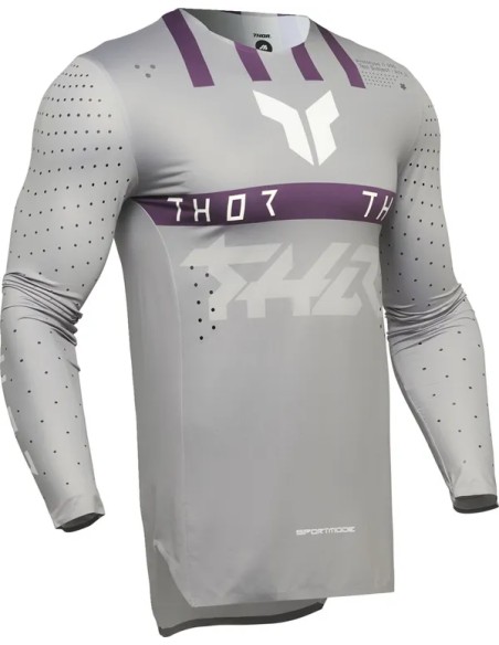 THOR Jerseys - JERSEY SPRTMODE FLITE GY/PU 2X
