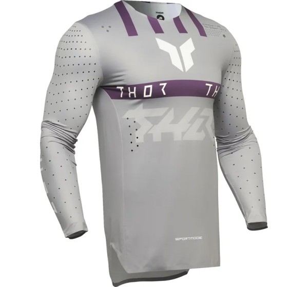 THOR Jerseys - JERSEY SPRTMODE FLITE GY/PU 2X