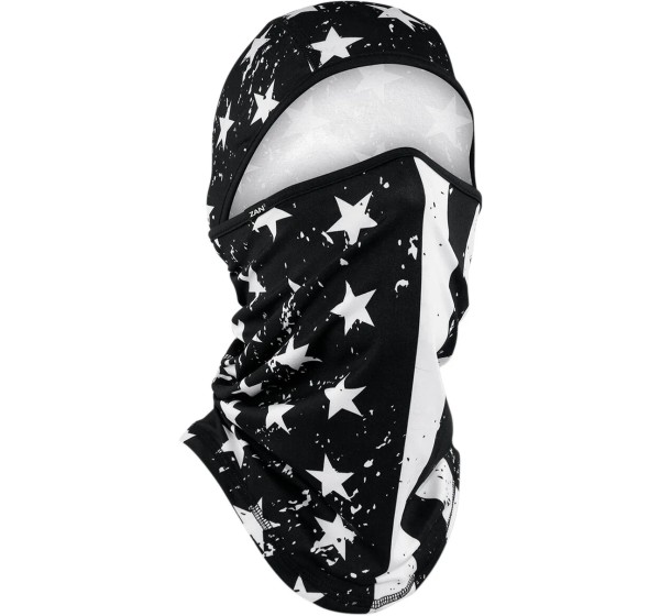 ZAN HEADGEAR Kopf- & Halsbedeckungen - BALACLAVAA SPORTFLEX BK/WH SKL
